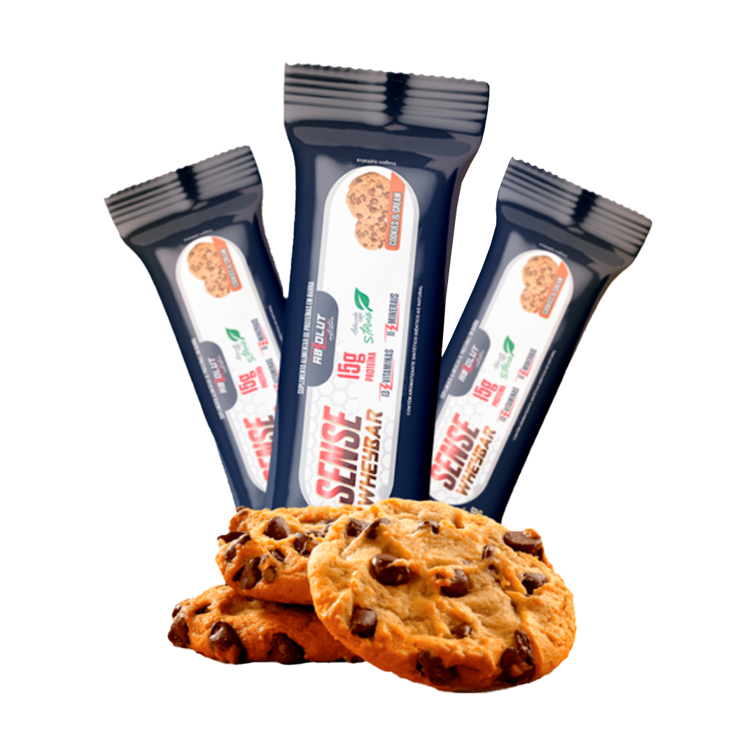 Barrinha de Proteína Sabor Cookies and Cream DSP 12un - ABSOLUT